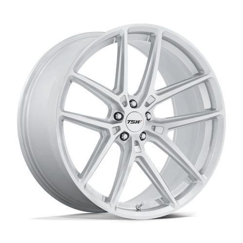 TSW TW006 IMOLA Alloy Wheel 19x8.5 ET35 5x100 Gloss Silver With Machined Face 72.56mm CB
