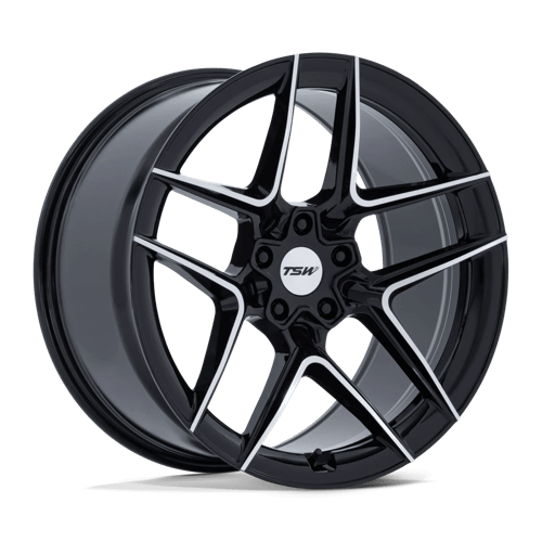 TSW TW008 SLIPSTREAM Alloy Wheel 20x10.5 ET38 5x112 Gloss Black With Machined Face 66.56mm CB