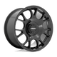 Rotiform R187 TUF-R Alloy Wheel 18x9.5 ET38 5x112/5x114 Glossy Black 72.56mm CB