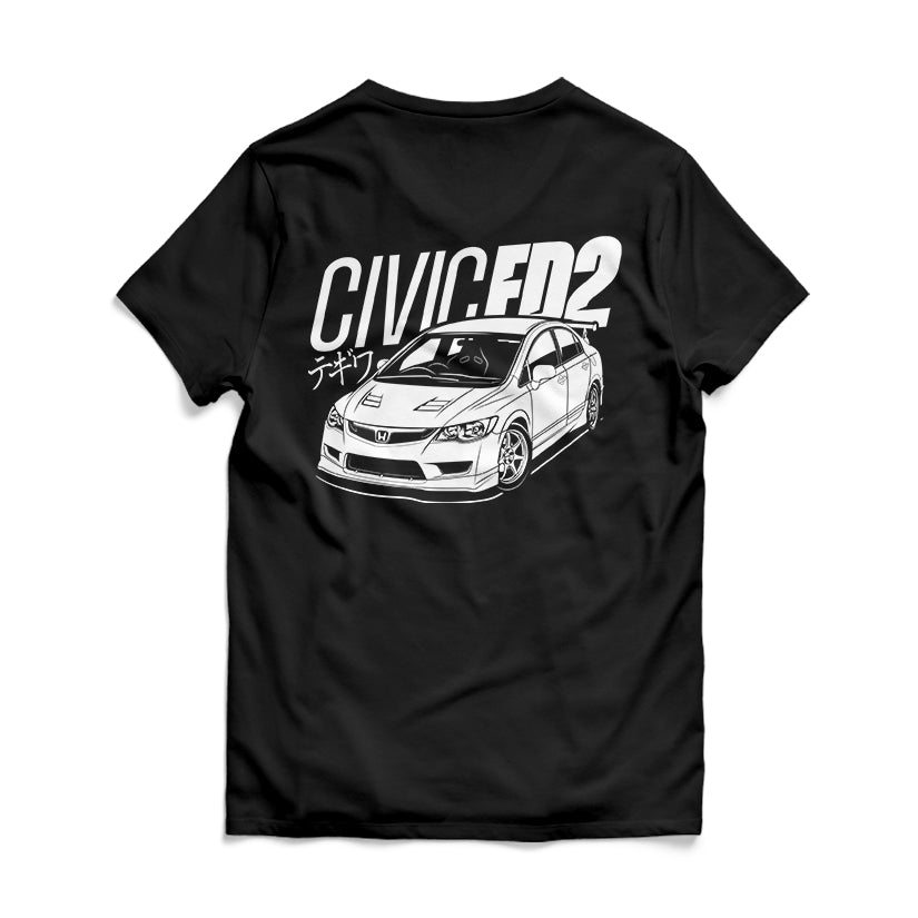 Tegiwa Honda Civic Type R FD2 T-Shirt