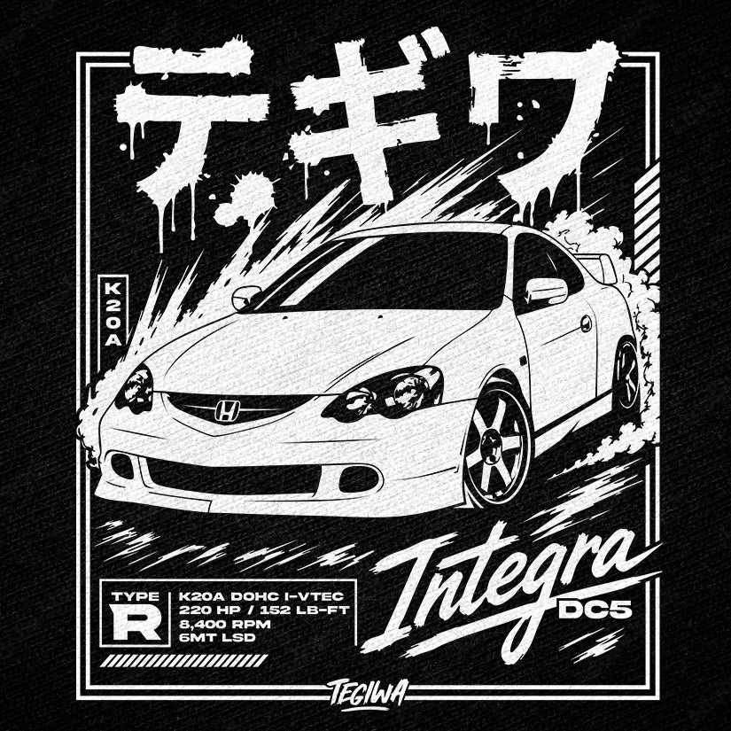 Tegiwa Honda Integra Type R DC5 T-Shirt