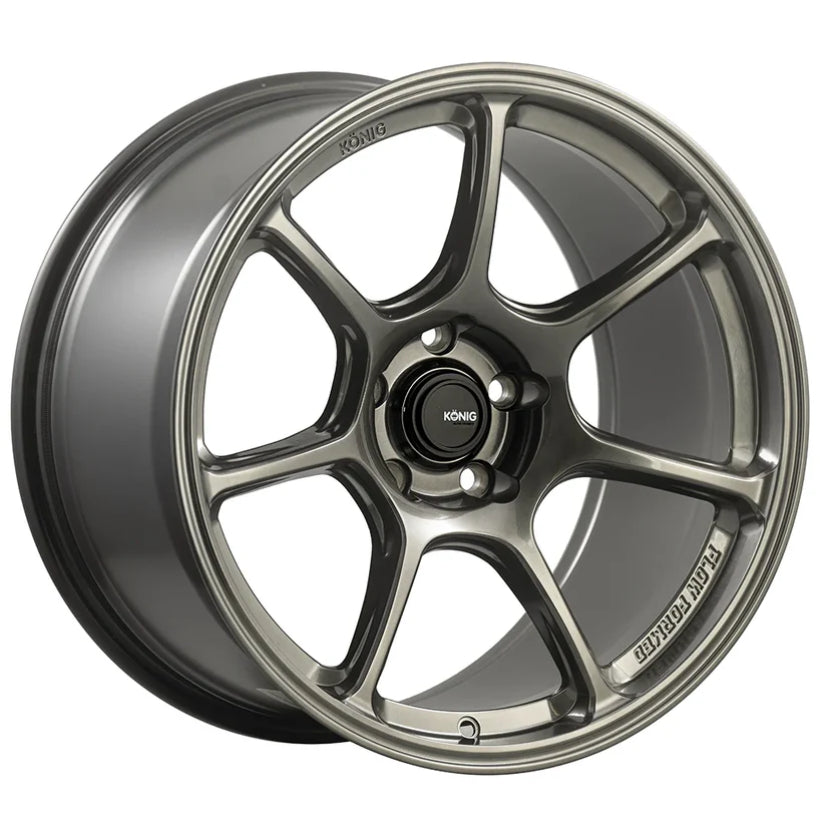 Konig Ultragram Alloy Wheel 17x8 ET38 5x100 Carbon Bronze Metallic 73.1mm CB