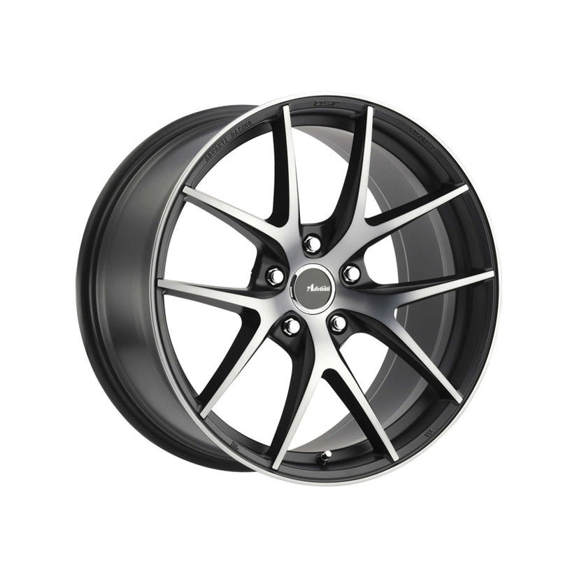 Advanti Racing Vigoroso Alloy Wheel 18x9 ET45 5x120 Matte Black Smoked Clear 72.6mm CB