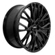 Team Dynamics Volt Alloy Wheel 20x9 ET40 5x120 Gloss Black 72.6mm CB