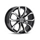MSW Urban Cross 48 Alloy Wheel 19x9 ET29 5x112 Gloss Black Full Polished 66.6mm CB