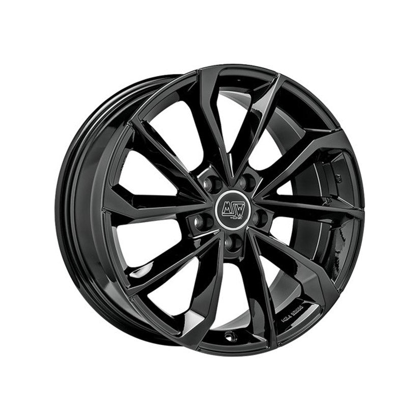 MSW Urban Cross 42 Alloy Wheel 18x8 ET40 5x112 Gloss Black 73mm CB