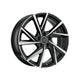 MSW All Season 80-5 Alloy Wheel 19x8 ET38 5x112 Gloss Black Full Polished 66.6mm CB