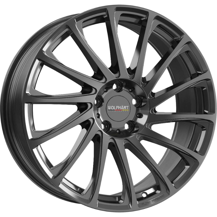 Wolfhart Flowformed Aero 2 Alloy Wheel 20x8.5 ET42 5x112 Gloss Black 72.6mm CB