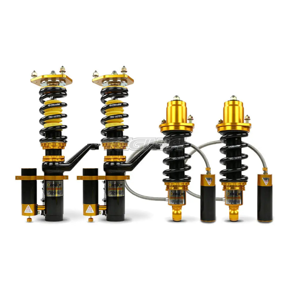 YSR Pro Plus Racing 3-Way Coilovers BMW M3 E46 01-06 Rear Shock & Spring Separate Offset Upper Mount