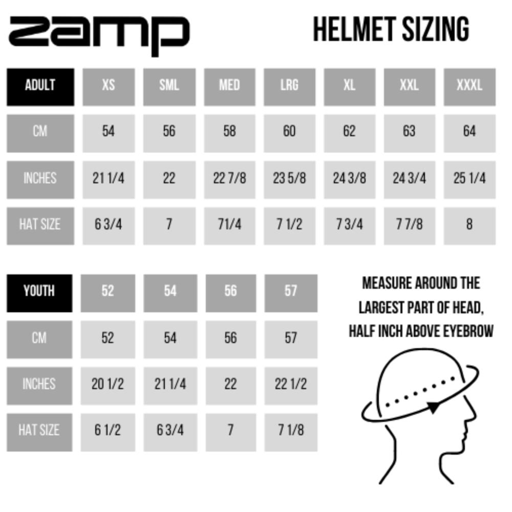 Zamp RZ 42 Youth Helmet SNELL CMR2016 - White