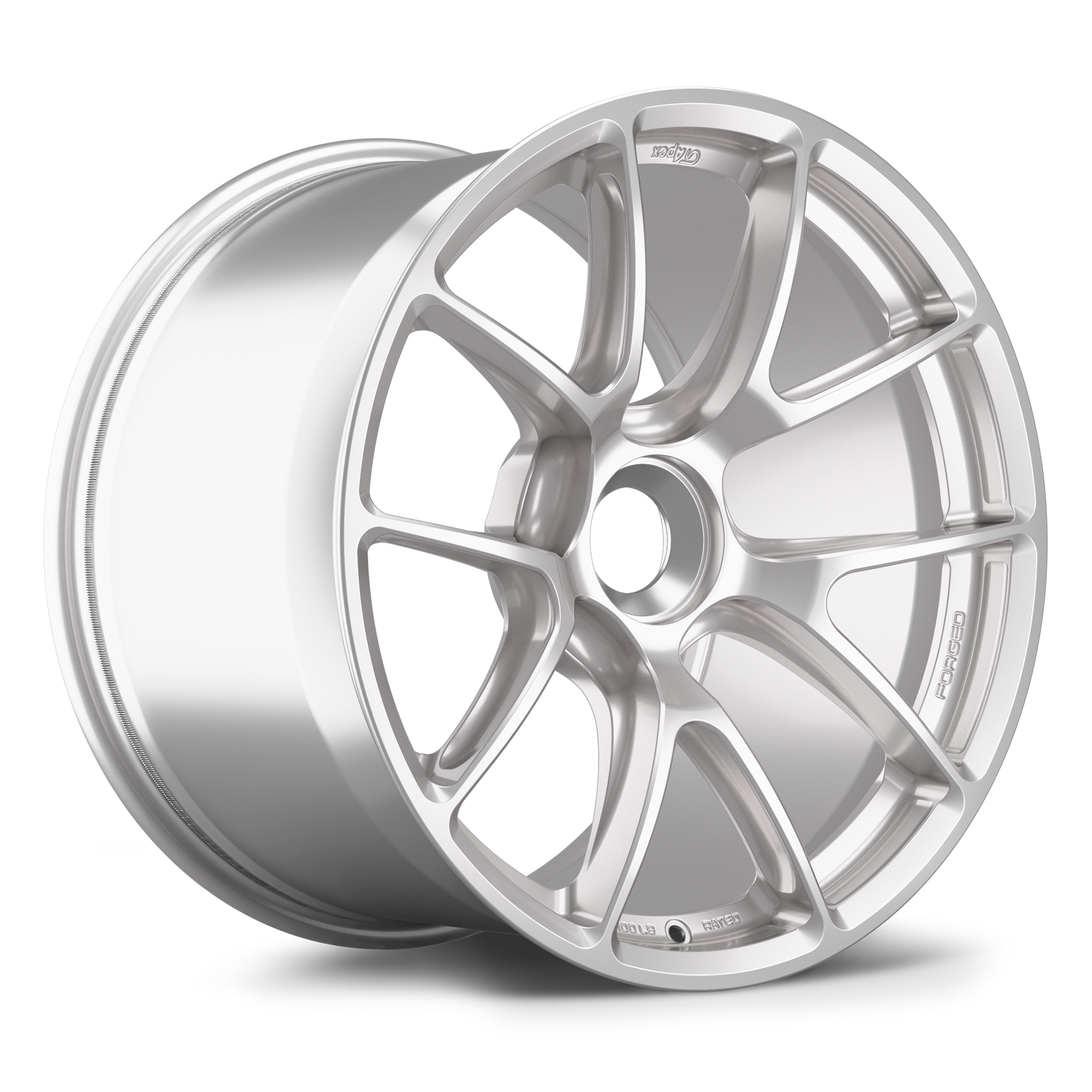 Apex VS-5RE Forged Alloy Wheel 19x12 ET46 PSCL Race Silver 101mm CB
