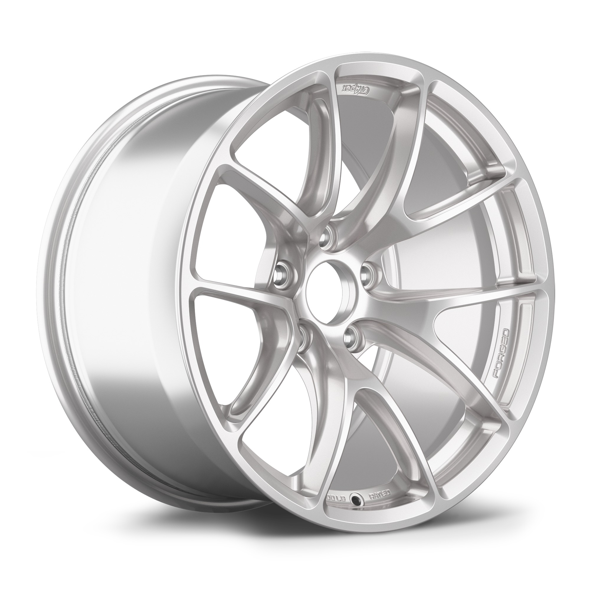 Apex VS-5RE Forged Alloy Wheel 18x10 ET25 5x120 Race Silver 72.56mm CB