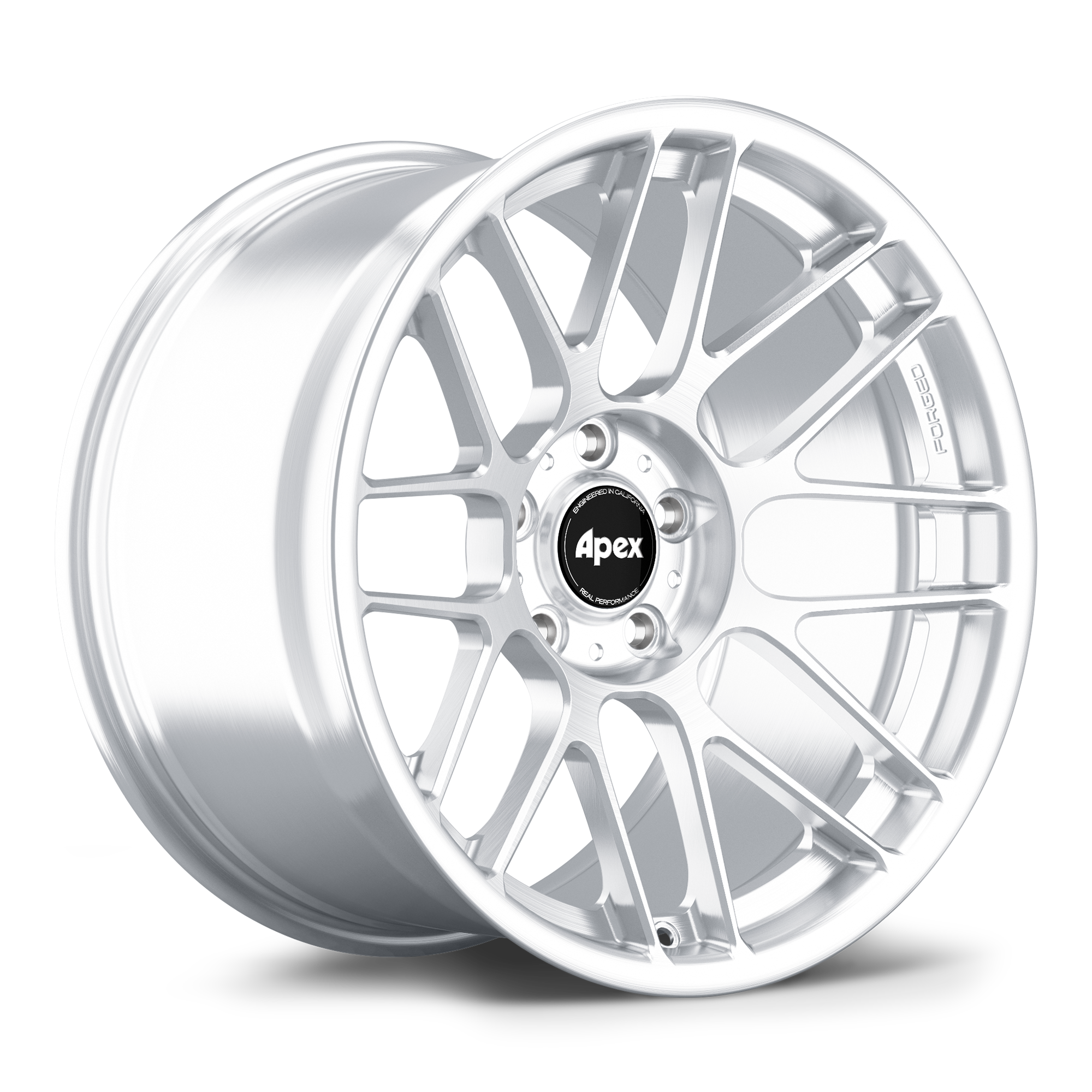Apex ARC-8RT Forged Alloy Wheel 17x9 ET42 5x120 Brushed Clear 72.56mm CB