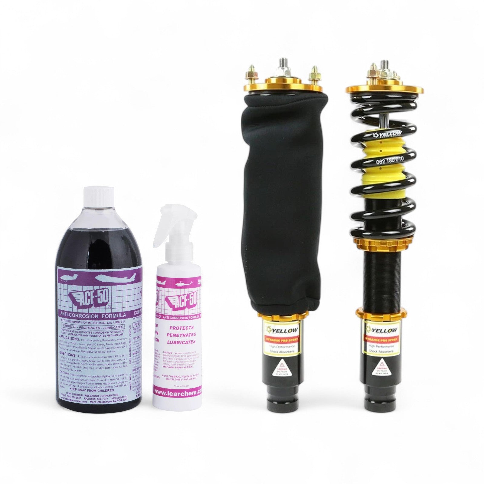 ACF-50 & Coilover Socks - Ultimate Protection Bundle