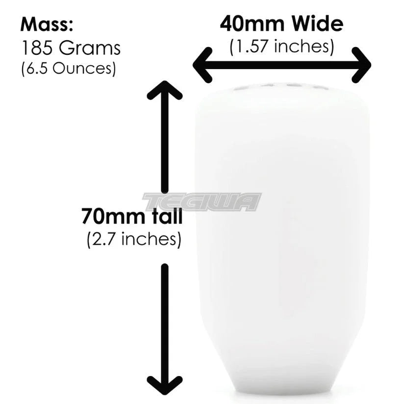 Mazda Genuine Leather Short Shift Knob 5 Speed Manual Transmission Shifter Lever Screw-On Type M10x1.25 - Foto 7