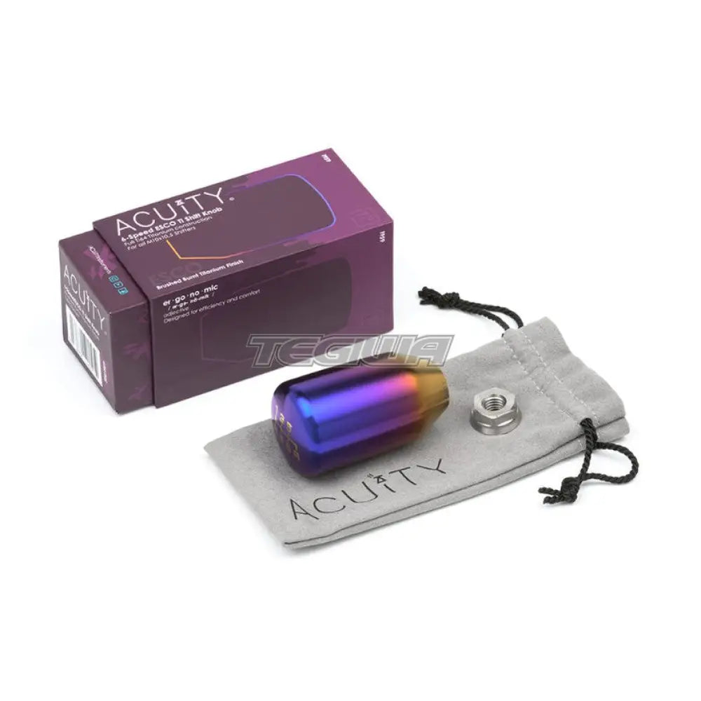 Acuity ESCO-Ti Shift Knob in Burnt Titanium M10 x 1.5