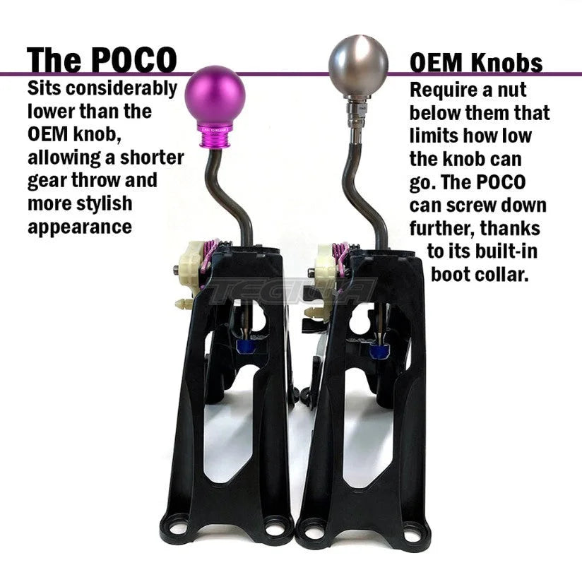 Acuity POCO Low-Profile Shift Knob M10 x 1.5
