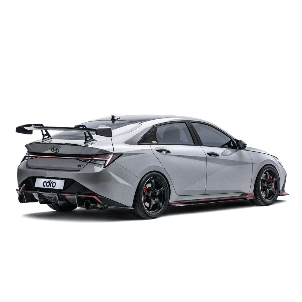 ADRO AT-R1 Swan Neck GT Wing Hyundai Elantra N 20 + Spoilers