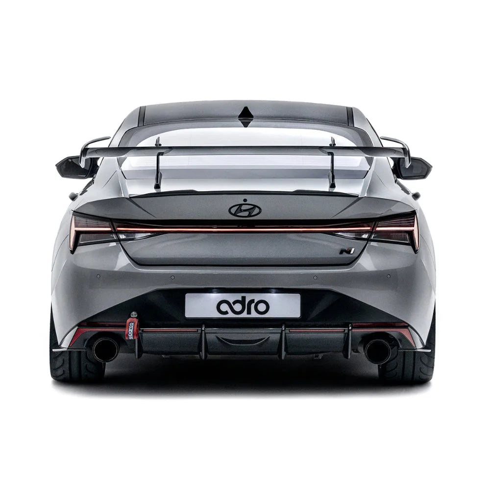 ADRO AT-R1 Swan Neck GT Wing Hyundai Elantra N 20 + Spoilers