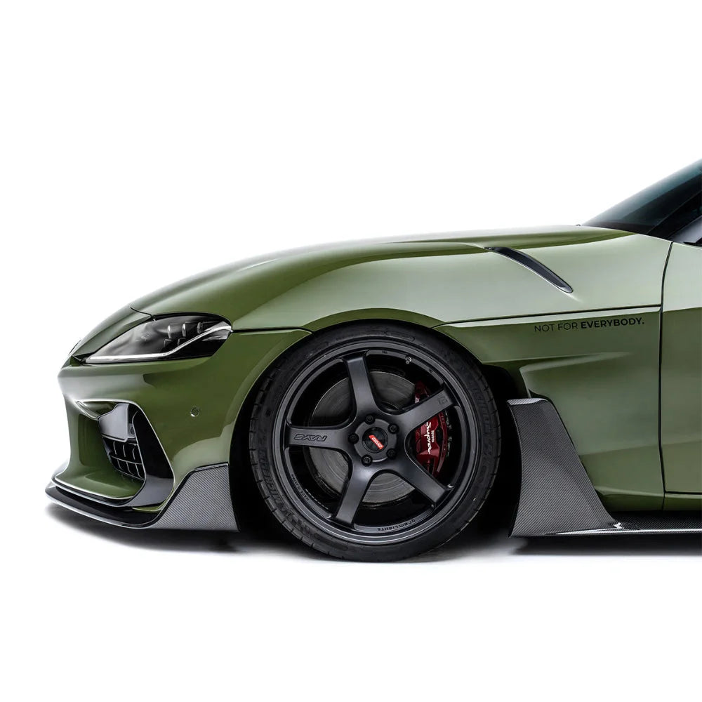ADRO Front Lip For ADRO Facelift Bumper Toyota GR Supra 19 + Splitters Skirts & Diffusers