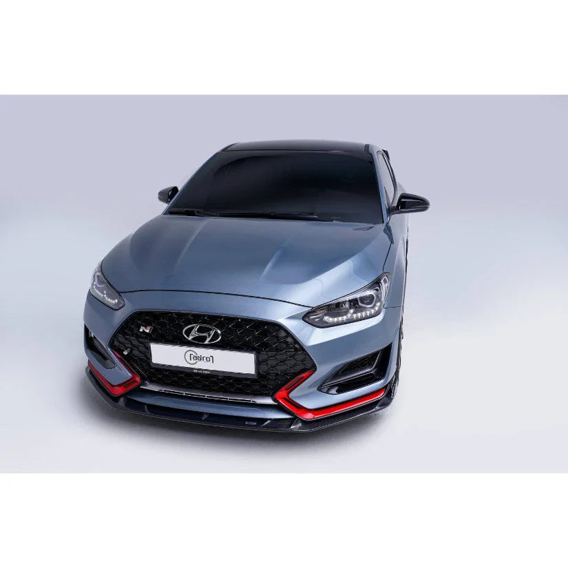 ADRO Carbon Fibre Front Lip V3 Type B Hyundai Veloster N 18-22 Splitters Skirts & Diffusers