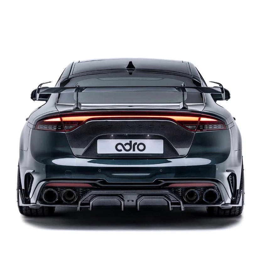 ADRO Carbon Fibre Rear Diffuser Final Edition Kia Stinger 18-23 Splitters Skirts & Diffusers