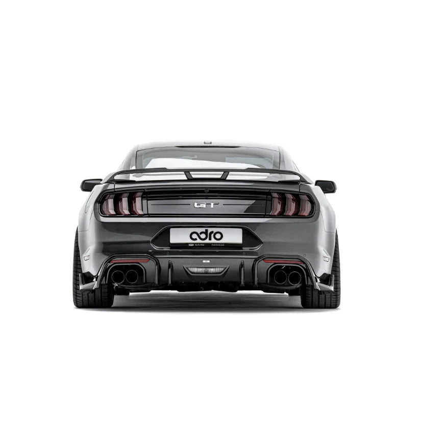 ADRO Carbon Fibre Rear Diffuser Ford Mustang 18-23 Splitters Skirts & Diffusers