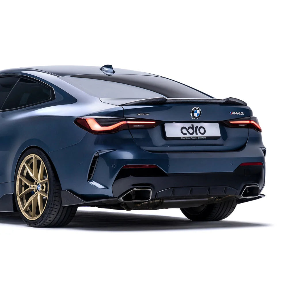 ADRO Carbon Fiber Rear Winglets BMW 4-Series G22 M440i 20 + Splitters Skirts & Diffusers