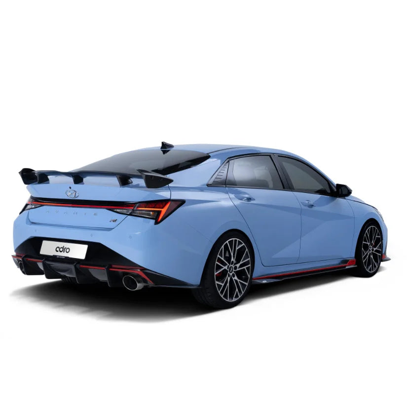 ADRO Carbon Fibre Side Skirts Hyundai Elantra N 20 + Splitters Skirts & Diffusers