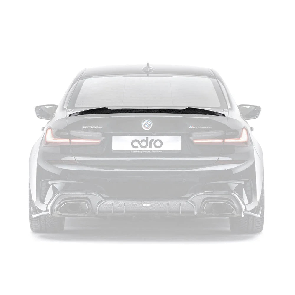ADRO Dry-Carbon Fiber Spoiler BMW G80 M3 G20 M340i 18 + Spoilers