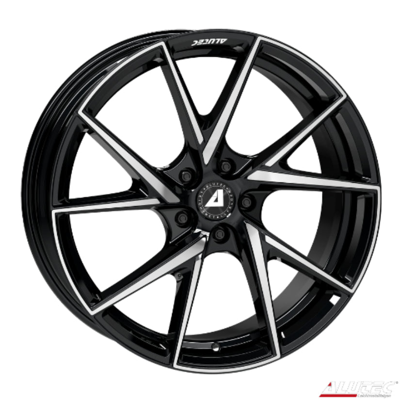 ALUTEC ADX.01 Alloy Wheel 20x8.5 ET40 5x114 Diamond Black Polished 70.1mm CB