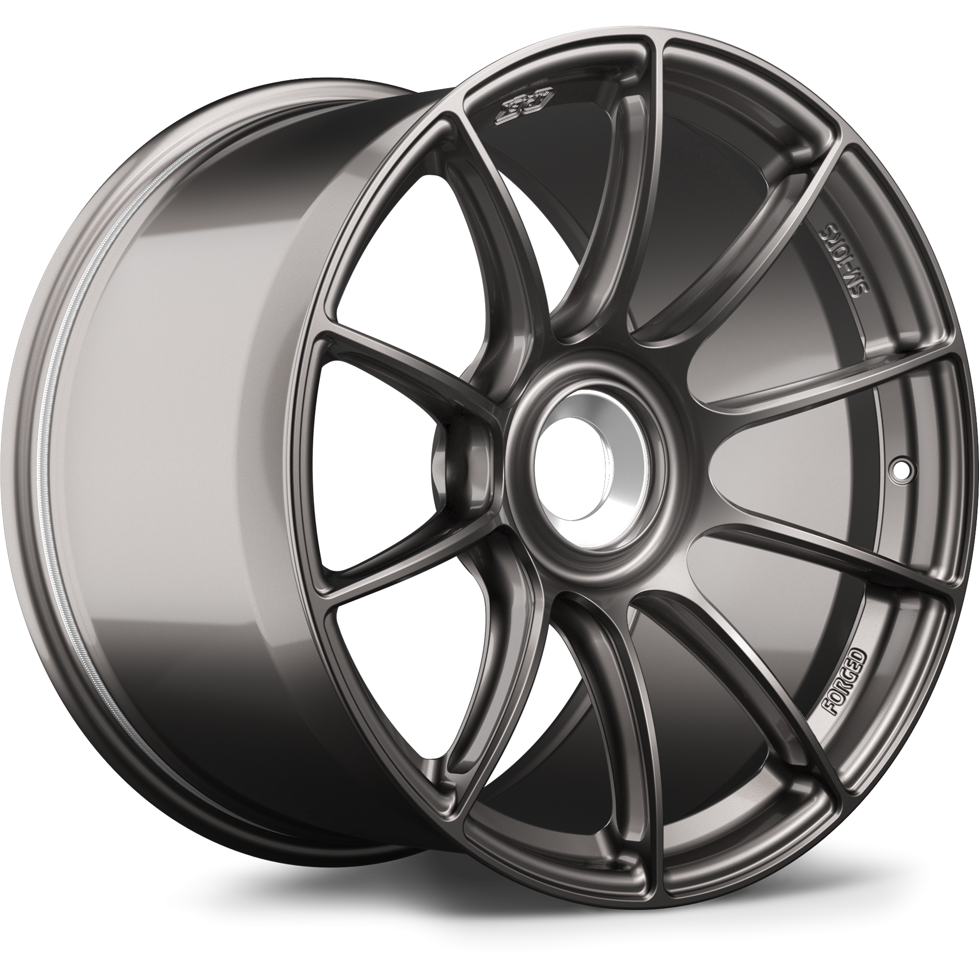 Apex SM-10RS Forged Alloy Wheel 19x12 ET47 PSCL Anthracite 101mm CB