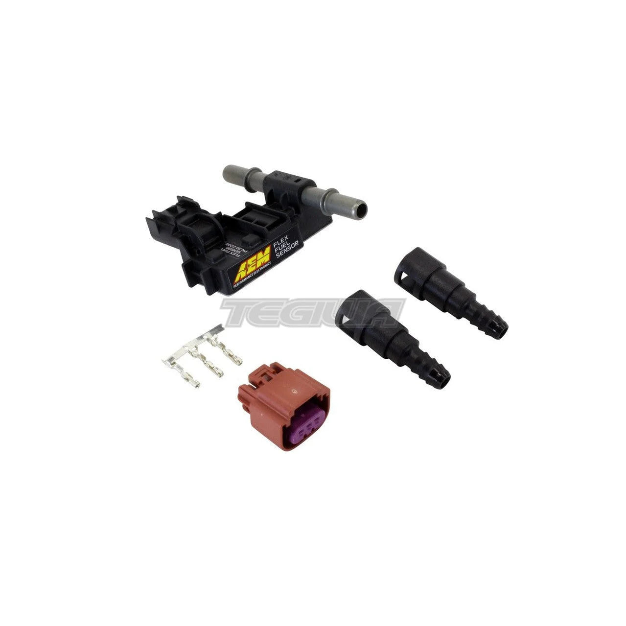AEM Ethanol Content Flex Fuel Sensor Kit Barbed 3/8" Barbed Fittings