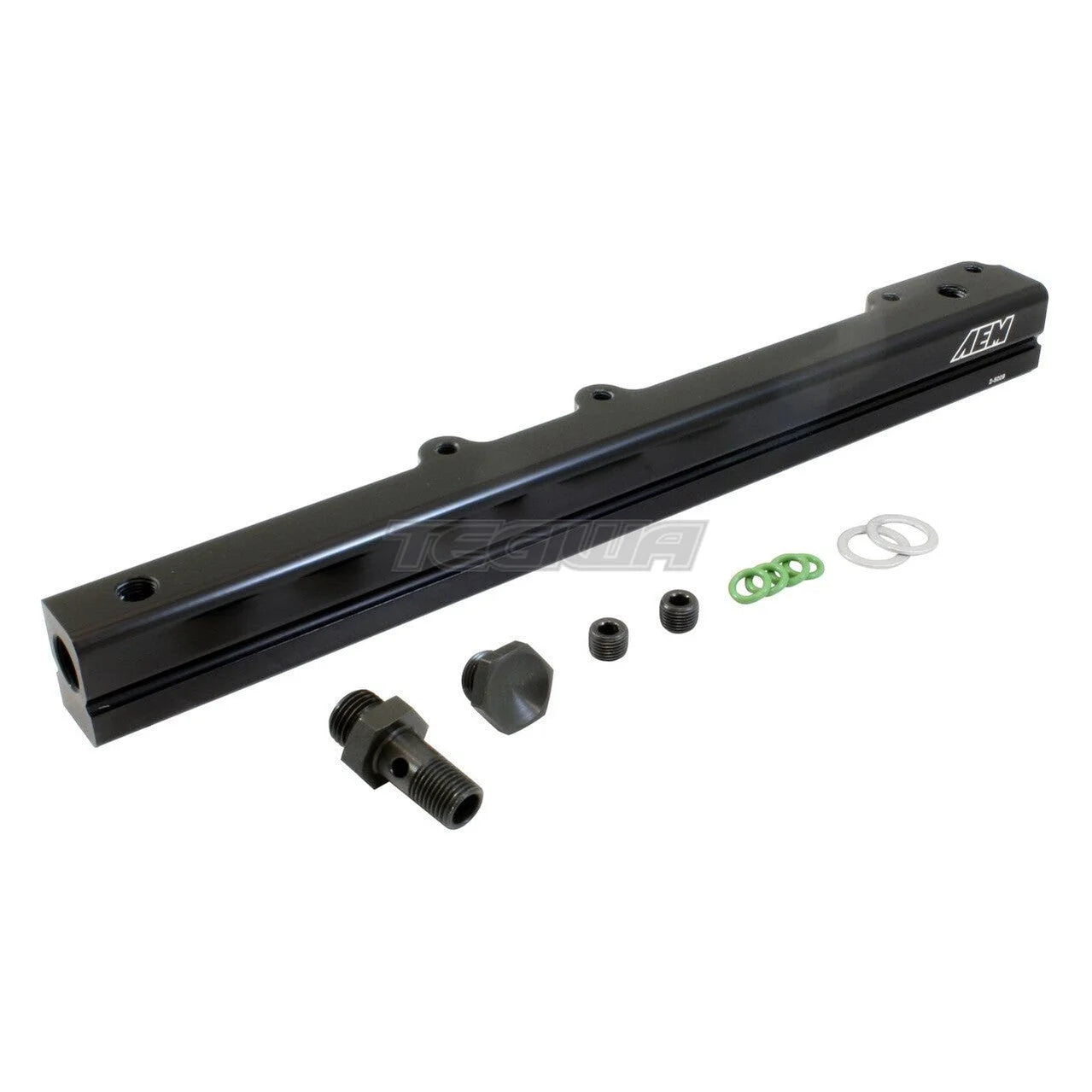 AEM High Volume Fuel Rail Black Honda D-Series D16Y7 D16Y8