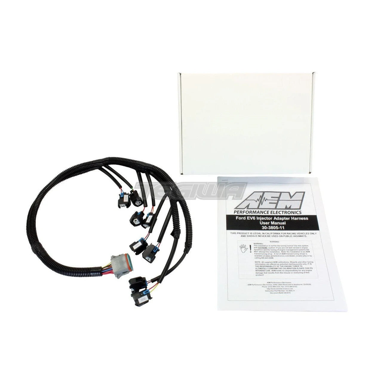 AEM Infinity Core Accessory Wiring Harness Ford Injector Adapter EV6
