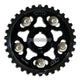 AEM Tru-Time Adjustable Cam Gear Black 5-Bolt Honda B-Series
