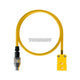 AIM Thermocouple Patch Lead 712 To TC Yellow 3 Pin (Metal Binder Plug)