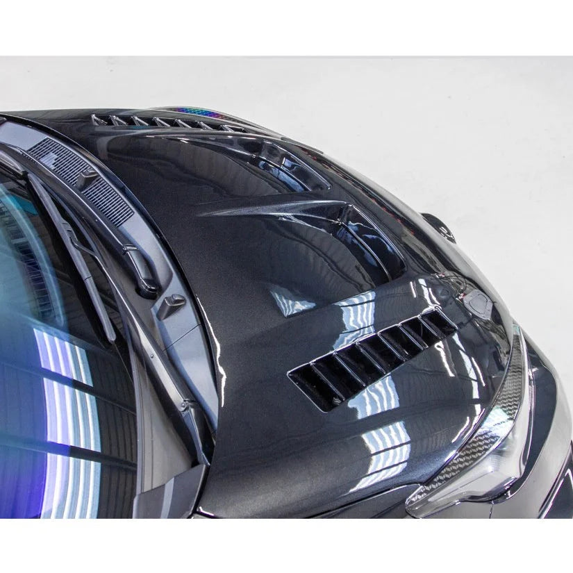VENTED FIBREGLASS BONNET | TOYOTA YARIS GR VENTED FIBREGLASS BONNET | TOYOTA YARIS GR
