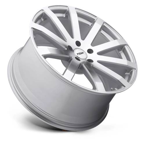 TSW BROOKLANDS Alloy Wheel 20x10 ET25 5x114 Silver With Mirror Cut Face 76.1mm CB