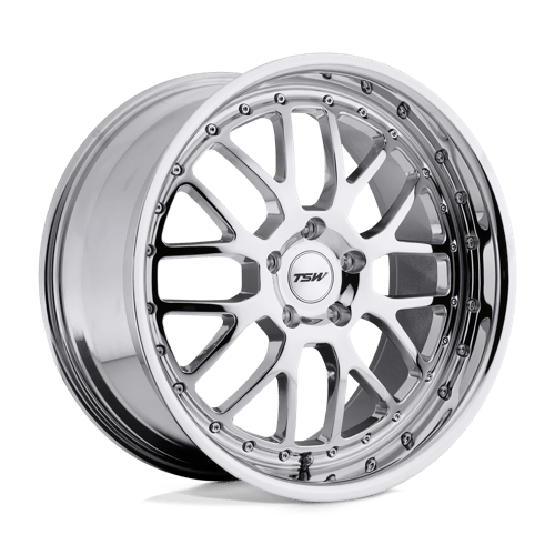 TSW VALENCIA Alloy Wheel 20x10 ET40 5x112 Chrome 72.1mm CB