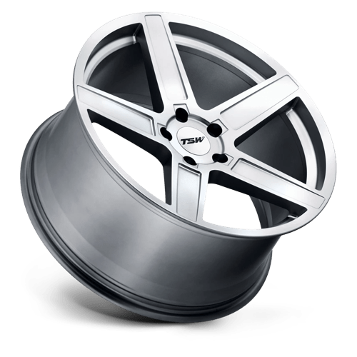 TSW ASCENT Alloy Wheel 20x10 ET40 5x114 Matt Titanium Silver 76.1mm CB