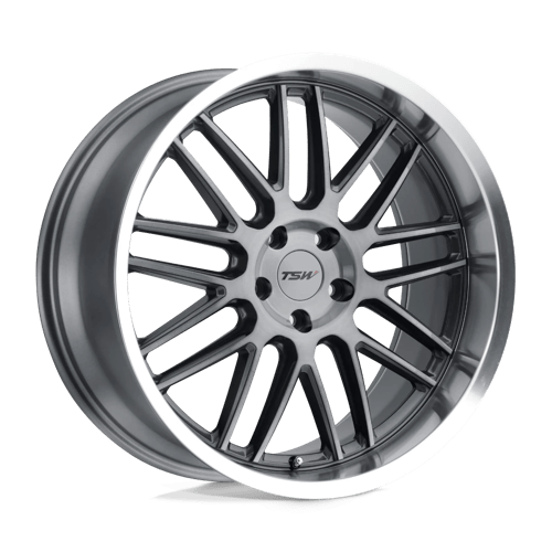 TSW AVALON Alloy Wheel 20x9 ET15 5x120 Gunmetal With Machined Lip 76.1mm CB