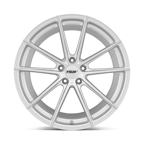 TSW BATHURST Alloy Wheel 20x10 ET35 5x120 Silver With Mirror Cut Face 76.1mm CB