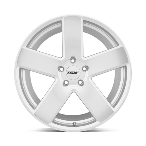 TSW BRISTOL Alloy Wheel 22x10.5 ET35 5x130 Silver With Mirror Cut Face 84.1mm CB