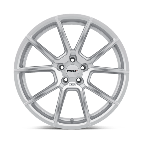 TSW CHRONO Alloy Wheel 21x11 ET30 5x120 Silver With Mirror Cut Face 76.1mm CB