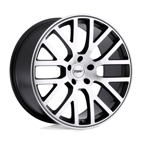 TSW DONINGTON Alloy Wheel 22x9 ET35 5x120 Gunmetal Mirror Cut Face 76.1mm CB
