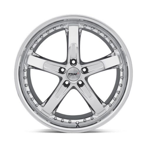 TSW JARAMA Alloy Wheel 20x10 ET35 5x120 Chrome 76.1mm CB