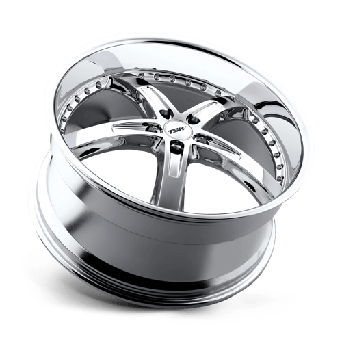 TSW JARAMA Alloy Wheel 20x10 ET35 5x120 Chrome 76.1mm CB