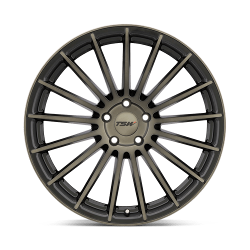 TSW LUCO Alloy Wheel 20x10 ET25 5x114 Matt Black With Machined Dark Face 76.1mm CB