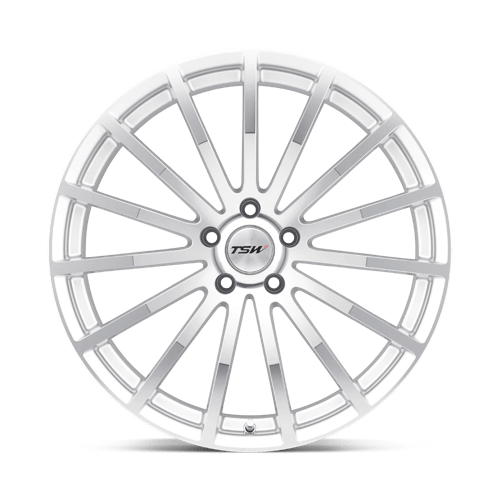 TSW MALLORY Alloy Wheel 20x10 ET25 5x114 Silver With Mirror Cut Face 76.1mm CB